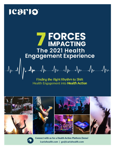 Forces Impacting 2020 Health Engagement Experience eBook cover