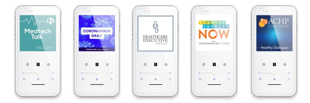 10 healthcare podcasts blog